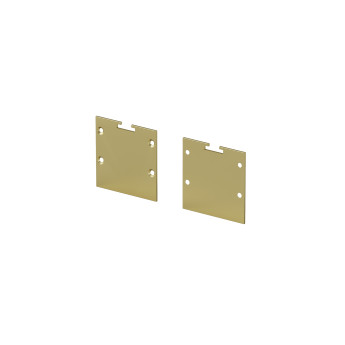 Комплект заглушек (для профиля 35×35) 2 шт., MAYTONI ALM-3535BT-BR-EC 642039