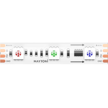 Светодиодная лента Ultra 14,4 Вт/м RGB 12V IP67 MAYTONI SPI 201244