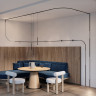 Трековый светильник MAYTONI BASIS LEVITY TR190-1-5W3K-B